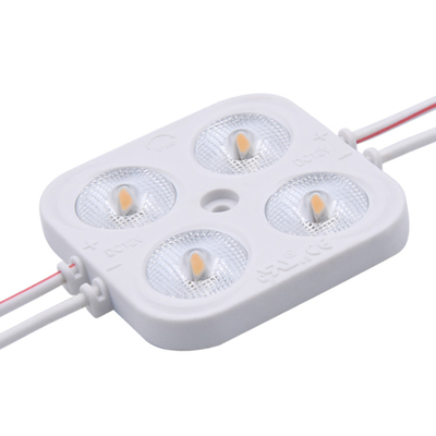 レンズLEDライトモジュールの注射 DC24V 4 LED 2W IP67 準備済み