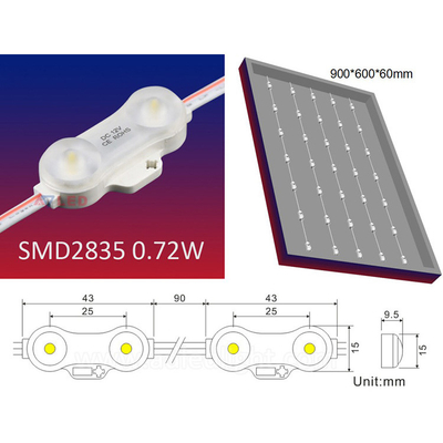 経路識別文字LEDモジュールはサムスンのバックライトの小型白い12ボルトIP68をつける