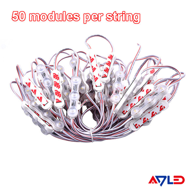 1.2W IP68 DC12V 3 LED モジュール LED SMD2835 160°ビーム テープ付