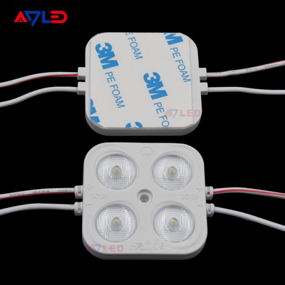 12v 4w LED注射モジュール 屋外広告 SMD 2835 スクエア 4 LEDモジュール 高品質