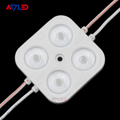12v 4w LED注射モジュール 屋外広告 SMD 2835 スクエア 4 LEDモジュール 高品質