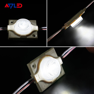 IP67 LEDモジュールは二重側面の端のLitのLightbox 調光可能 12のボルト3030 SMD LEDの破片をつける