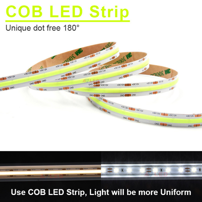 超高い環境信頼性の設計 屋外RGBライト 528led/m COB LEDストライプライト