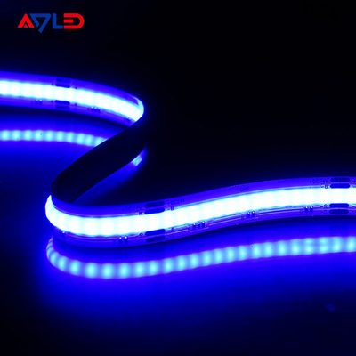 RGB CCT LEDのストリップ24v 3mの付着力の低密度の屈曲は5m滑走路端燈をロールごとの導いた