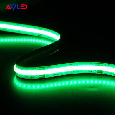 RGB CCT LEDのストリップ24v 3mの付着力の低密度の屈曲は5m滑走路端燈をロールごとの導いた