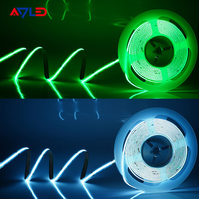 24V RGB COB LED ストライプライト 寝室用多彩テープライトで色を変える