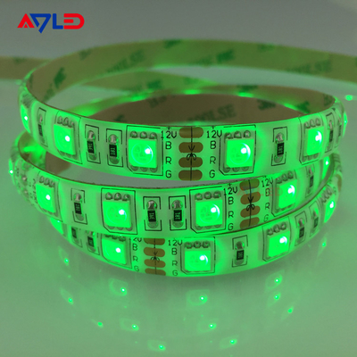 緑色 SMD 5050 60LEDs/M LEDストライプライト 家具飾り 高明るさ 防水