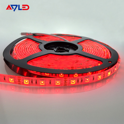 RGB 5050 赤色 LED ストライプライト, 60/m, 10mm 幅, 5m リール卸売
