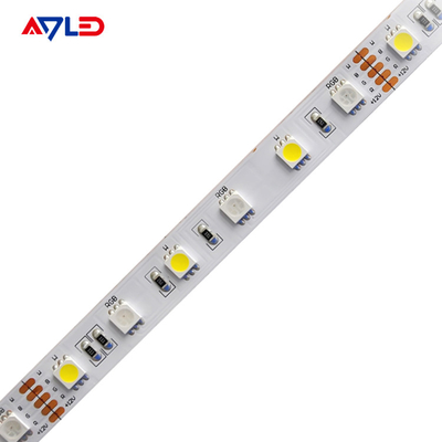 60LEDs/M SMD 5050 RGBW LEDストライプ 室内装飾照明のための高照明