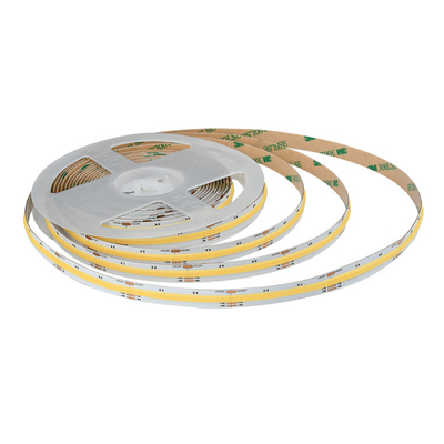 8W/M FCOB CCT 640 LED ライトストライプ 高密度 柔軟 FOB COB 10mm PCB ボード 線形ディム可能