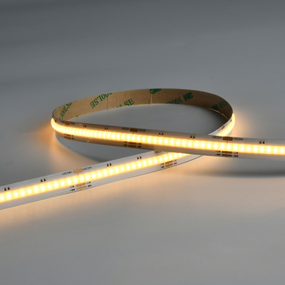 8W/M FCOB CCT 640 LED ライトストライプ 高密度 柔軟 FOB COB 10mm PCB ボード 線形ディム可能