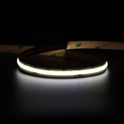 8W/M FCOB CCT 640 LED ライトストライプ 高密度 柔軟 FOB COB 10mm PCB ボード 線形ディム可能