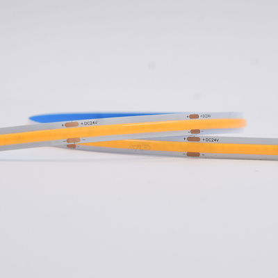ADLED 防水 柔軟性のあるCOB LED ストライプライト - DC12V/24V 320 LEDs/m 暖かい白色色温度