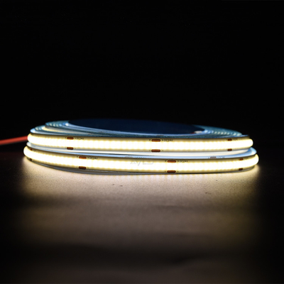 柔軟なCOB LEDストライプライト - 24V,320LED,3000K色温,8mm幅,3年間の保証 - アドレッドLED