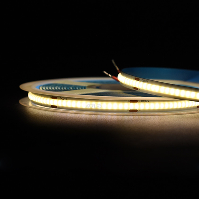 高密度ドットレス 480Leds 柔軟なCOBストライプライトCOBLEDストライプ 5メートル/リール 8MM 12V/24V