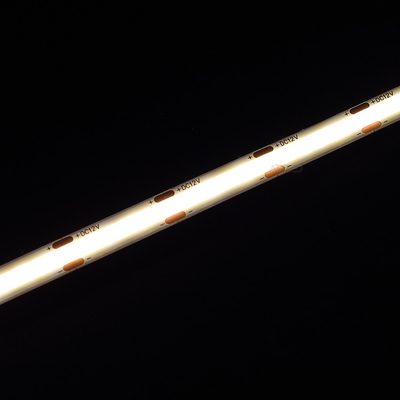 リール・トゥ・リール 480LEDS コブ・テープ・ストライプ 8mm Pcs Board 10W/M 無スポット LED ストライプライト