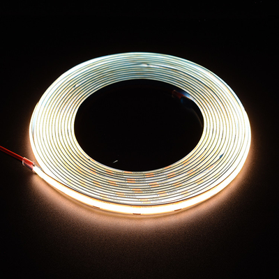 リール・トゥ・リール 480LEDS コブ・テープ・ストライプ 8mm Pcs Board 10W/M 無スポット LED ストライプライト