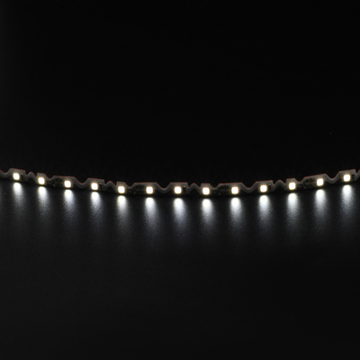 折りたたむ led ストライプライト DC 12V - ジグザグ led ストライプ 柔軟な白色超明るいバックライト led チャンネル文字