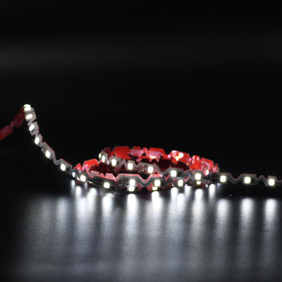 折りたたみ可能なLEDライトストライプS型 6mm 12v 24v 72LEDs/m ミニLEDチャンネル文字