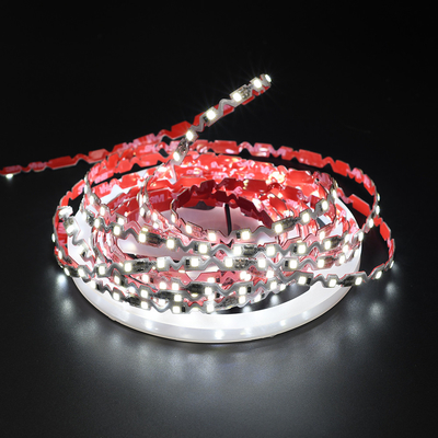 折りたたみ可能なLEDライトストライプS型 6mm 12v 24v 72LEDs/m ミニLEDチャンネル文字