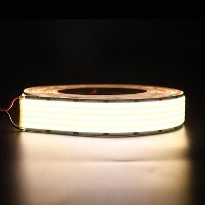 300LSE 自粘性 IP20 無任意の曲がり 超明るい高密度線形柔軟コブテープ 1600LED