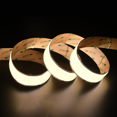 ADLED 30MM pcb board 1600leds 柔軟なLEDテープ DC24V COBストライプ 90 CRI 柔軟なユニフォーム 40w/M