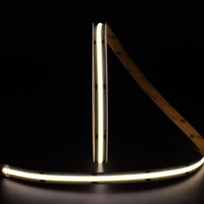 12V または 24V 柔軟なCOB LED ストライプ 528 密度 LED と複数の色温度オプション
