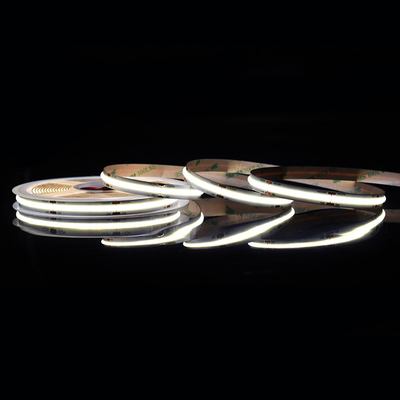 12V/24V 528 COB LED チップ 柔軟な LED ストライプ 高明るさと長寿
