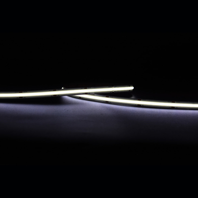 供給 528 チップ 10mm コブ LED ストライプライト 12V/24V キャビネット DIY照明プロジェクト
