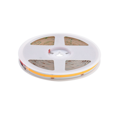 8mm 幅 5M 長さ フリーカット 高密度 飾り付け 照明 柔軟 白い コブ LED ストライプ
