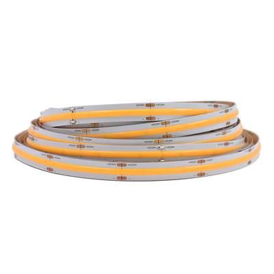 高明るさ 高CRI (90-98) 1mあたり528LED,幅10mm,DC24VLEDテープライトのCOBストライプ