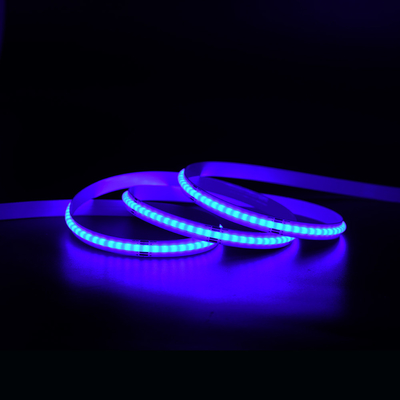 576LEDs/m COB RGB LED ストライプライト 3 年間の保証 DC24V 10mm PCB Borad IP20/IP65