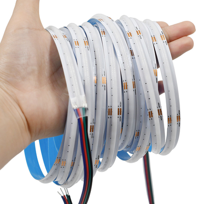 576LEDs/m COB RGB LED ストライプライト 3 年間の保証 DC24V 10mm PCB Borad IP20/IP65