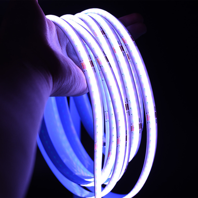 アメリカンUL認定照明 16.4 Ft RGB 3500K IP65 リール・トゥ・リール 576leds 高出力COBテープライト