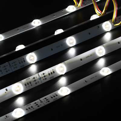 3030 2835 バックライト ライトボックスのLEDストライプ SEG繊維張力 CCT ((3000-7500K) 178ビームアングルロールアップバネ