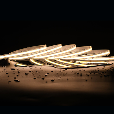 8MM PCB 幅 480 LED と CE RoHS UL 認証の柔軟な COB LED ライトストライプ