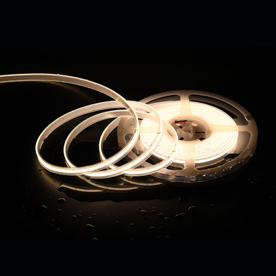 COB DC24V 柔軟なLEDストライプライト 480LEDs/m リールからリール 白色色温度 IP20 3年間の保証付き