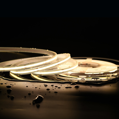 10mm PCB COB LED ストライプ 480 LED IP20/IP67 防水 DC12V/DC24V CRI 90 8MM PCB 幅