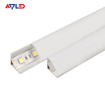 LED ストライプ プロフィール チャネル ライト ディフューザー コーナー エクストルーション チャネル LED アルミニウム プロフィール