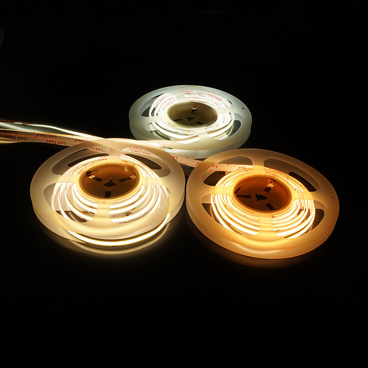 高密度 336 LED / M 柔軟なCOB LEDストライプライト (チップオンボード) ライト キャビネット,棚照明