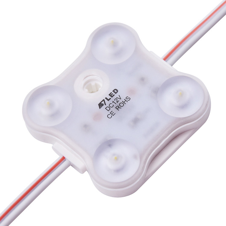 3000/4000/6500K DC12V 1.8W 4Leds モジュール 80-200mm 深さボックスに最適 サイン