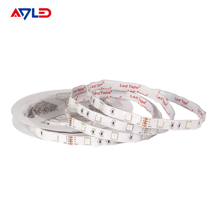 30leds/M SMD 5050 RGB LED ストライプ 高光度 RGB 柔軟 LED ストライプ 室内用