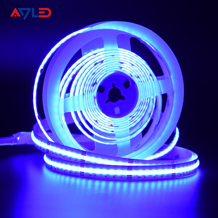 COB 840 LED RGB CCT LED ストライプ 16W/M 高明るさ 点のないカラーテープ FOB LED 室内室内装飾用