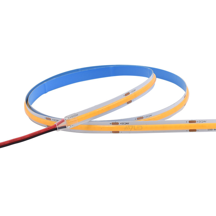 UL コブストライプ 8mm 10mm 320leds コブ LEDライト 屋外防水 コブ LED 柔軟なストライプライト