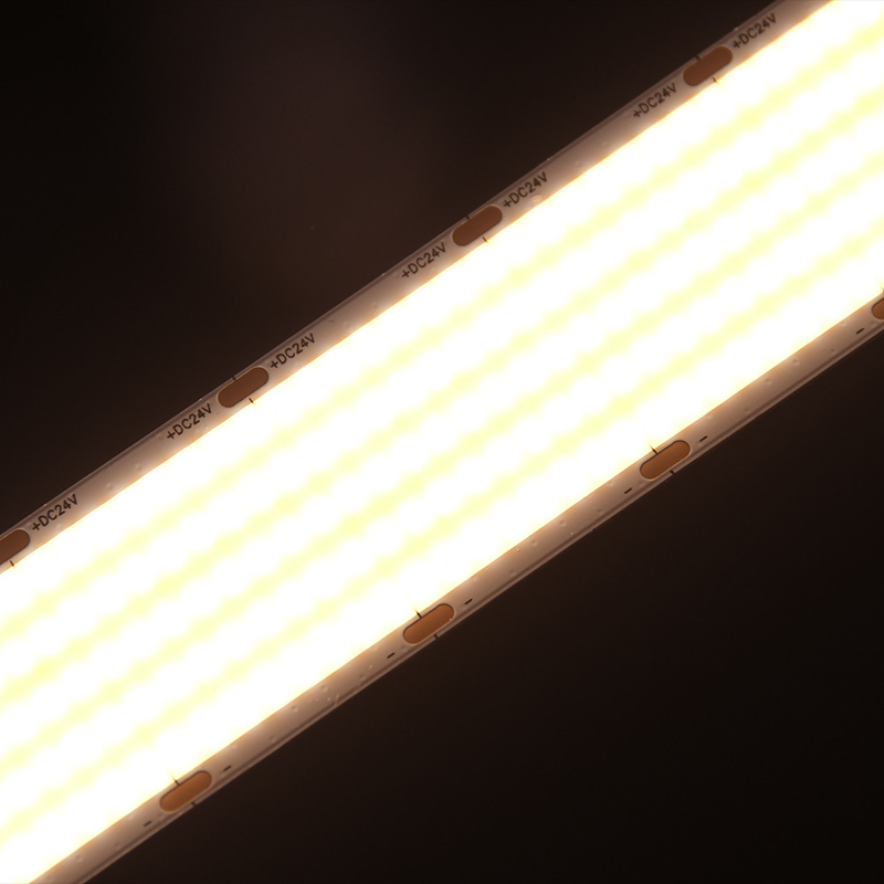 300LSE 自粘性 IP20 無任意の曲がり 超明るい高密度線形柔軟コブテープ 1600LED