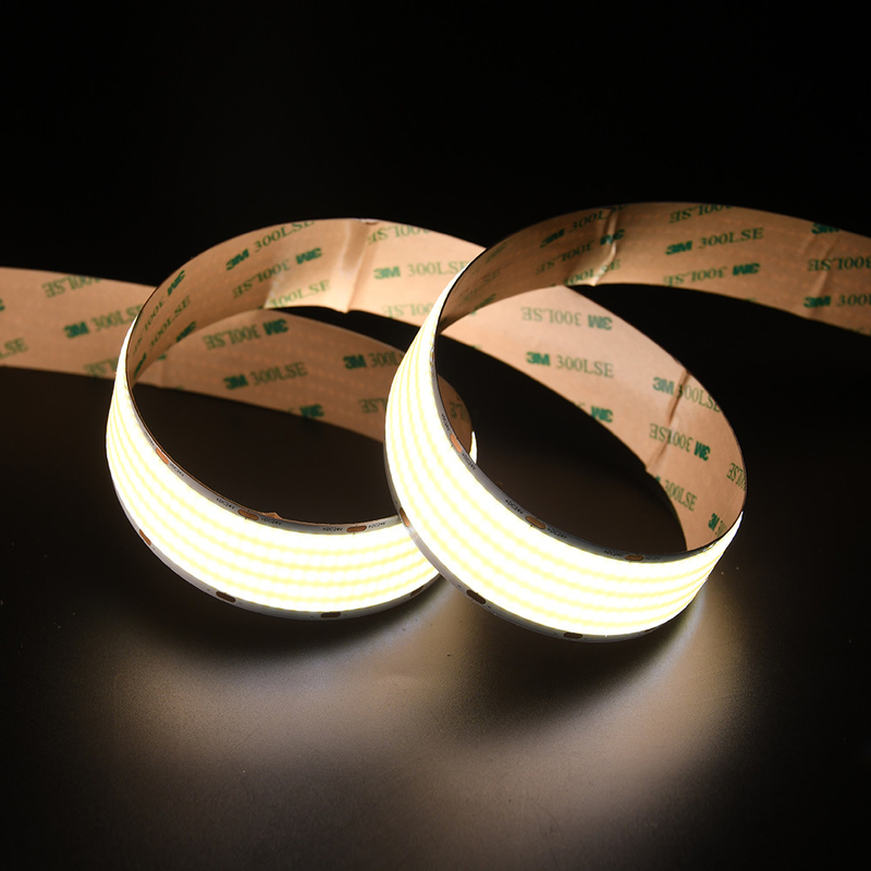 ADLED 30MM pcb board 1600leds 柔軟なLEDテープ DC24V COBストライプ 90 CRI 柔軟なユニフォーム 40w/M