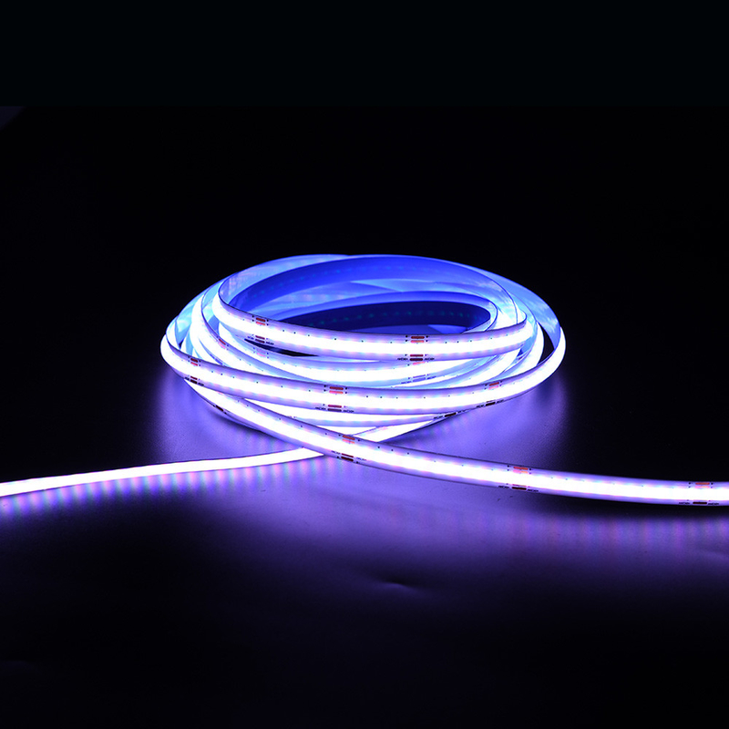 アメリカンUL認定照明 16.4 Ft RGB 3500K IP65 リール・トゥ・リール 576leds 高出力COBテープライト