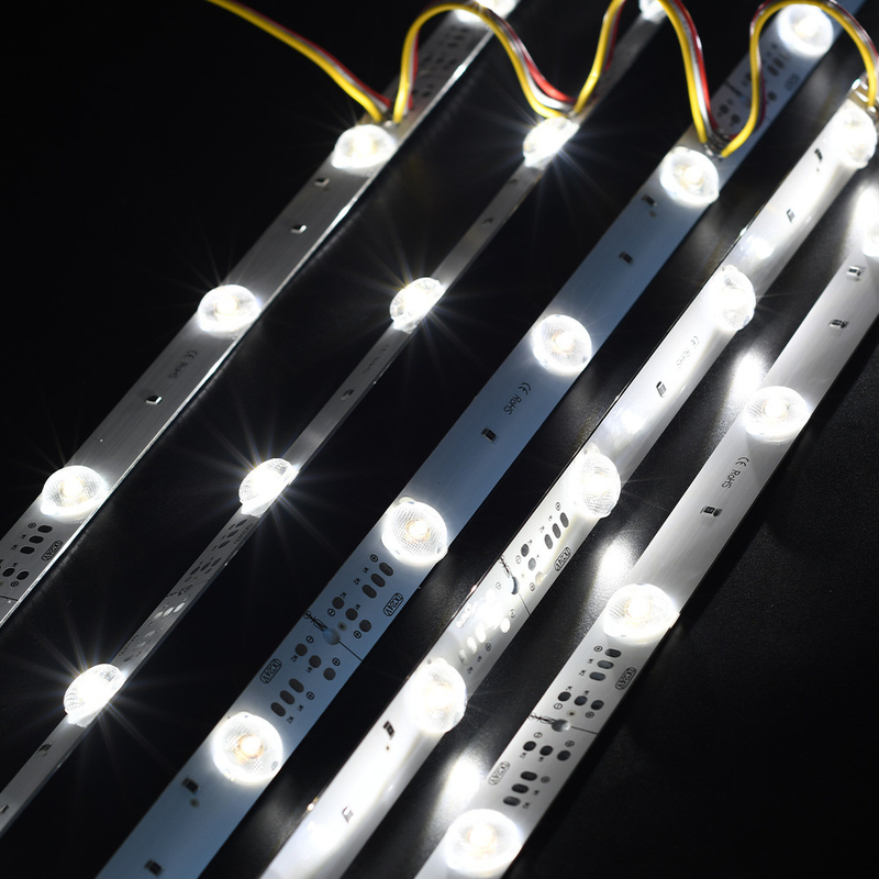 3030 2835 バックライト ライトボックスのLEDストライプ SEG繊維張力 CCT ((3000-7500K) 178ビームアングルロールアップバネ
