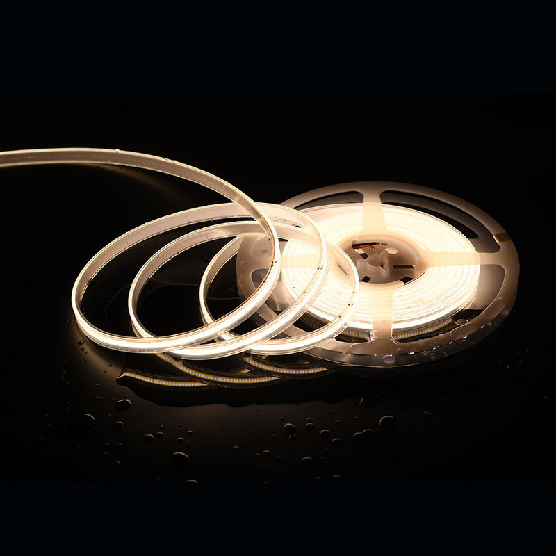 COB DC24V 柔軟なLEDストライプライト 480LEDs/m リールからリール 白色色温度 IP20 3年間の保証付き